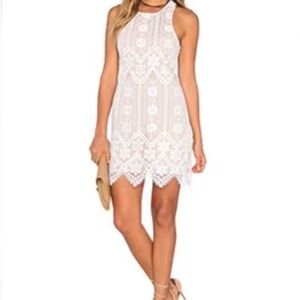 For Love and Lemons white lace dress